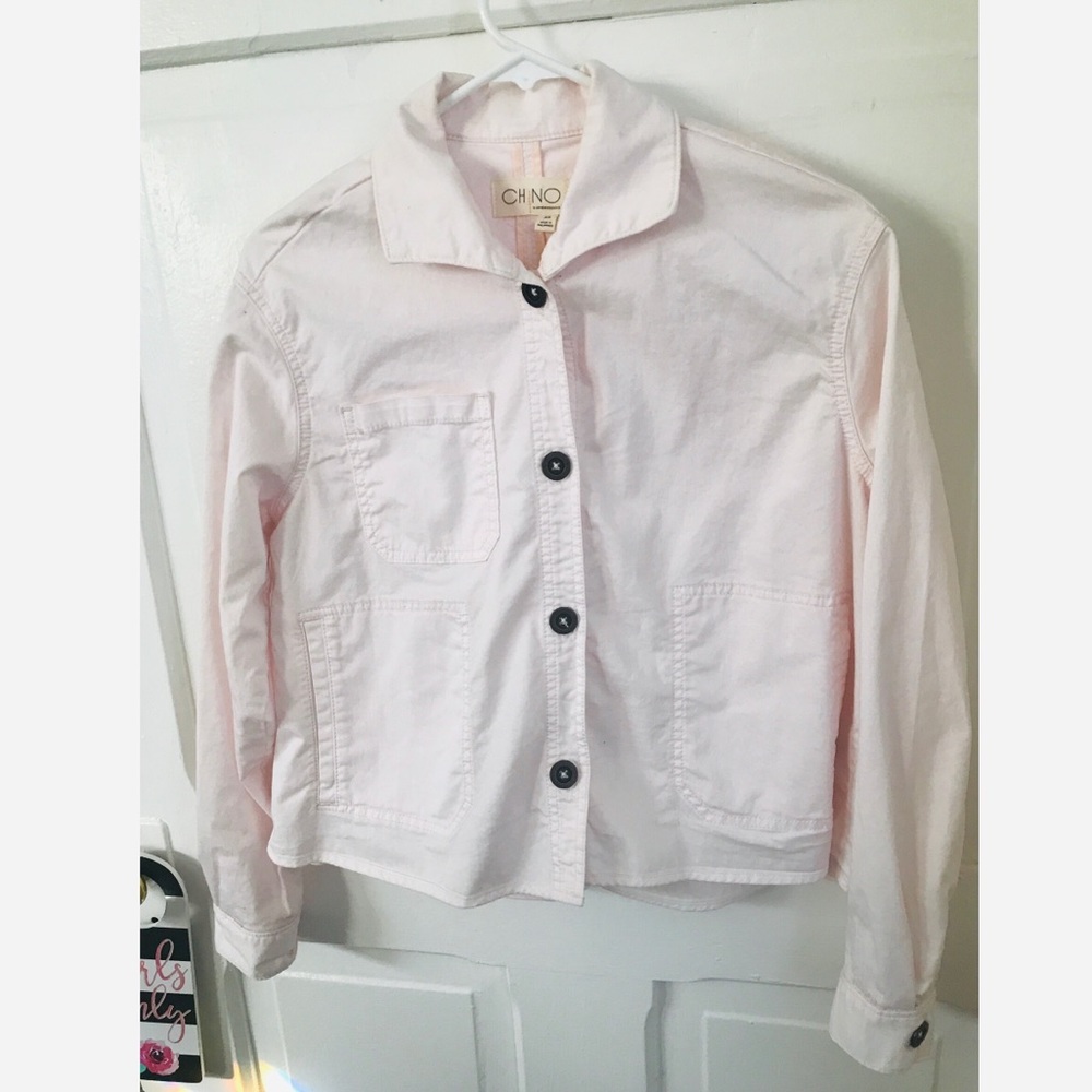 Anthropologie Pink Jacket - Size XS